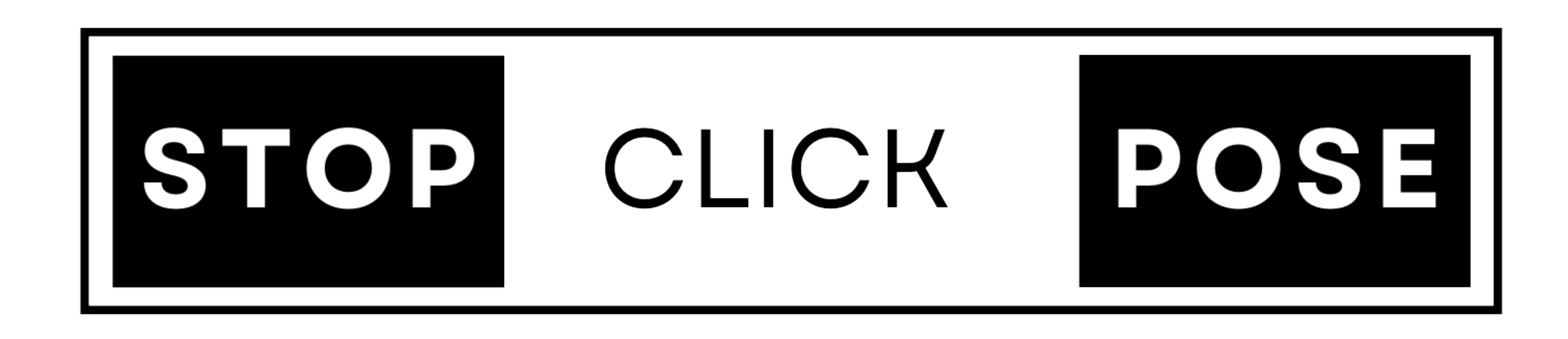 Stop Click Pose Logo